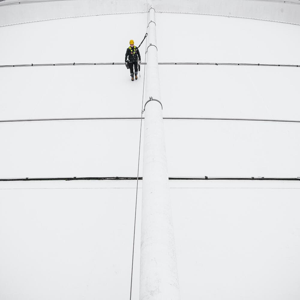 Edelrid — Höhenarbeit, Flughafen München — Fotografie von Simon Graf (2)