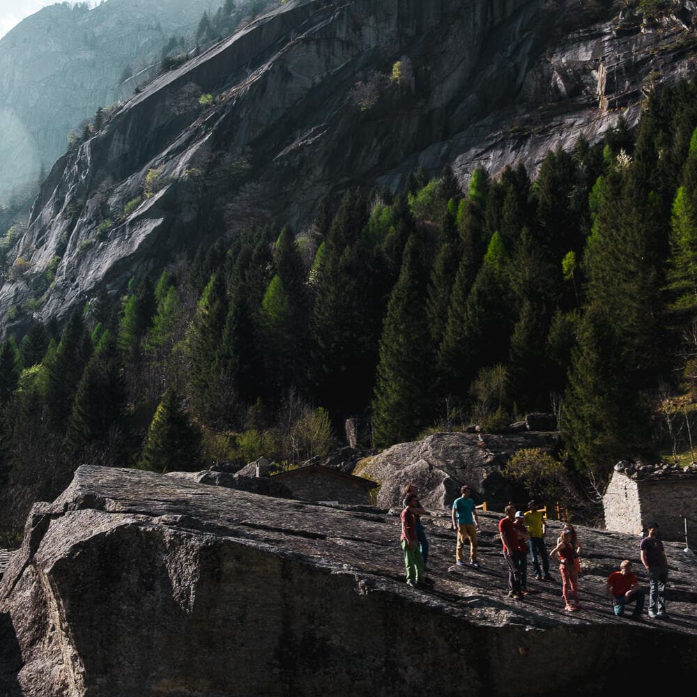Edelrid — Athletes Days, Val di Mello — Fotografie von Simon Graf