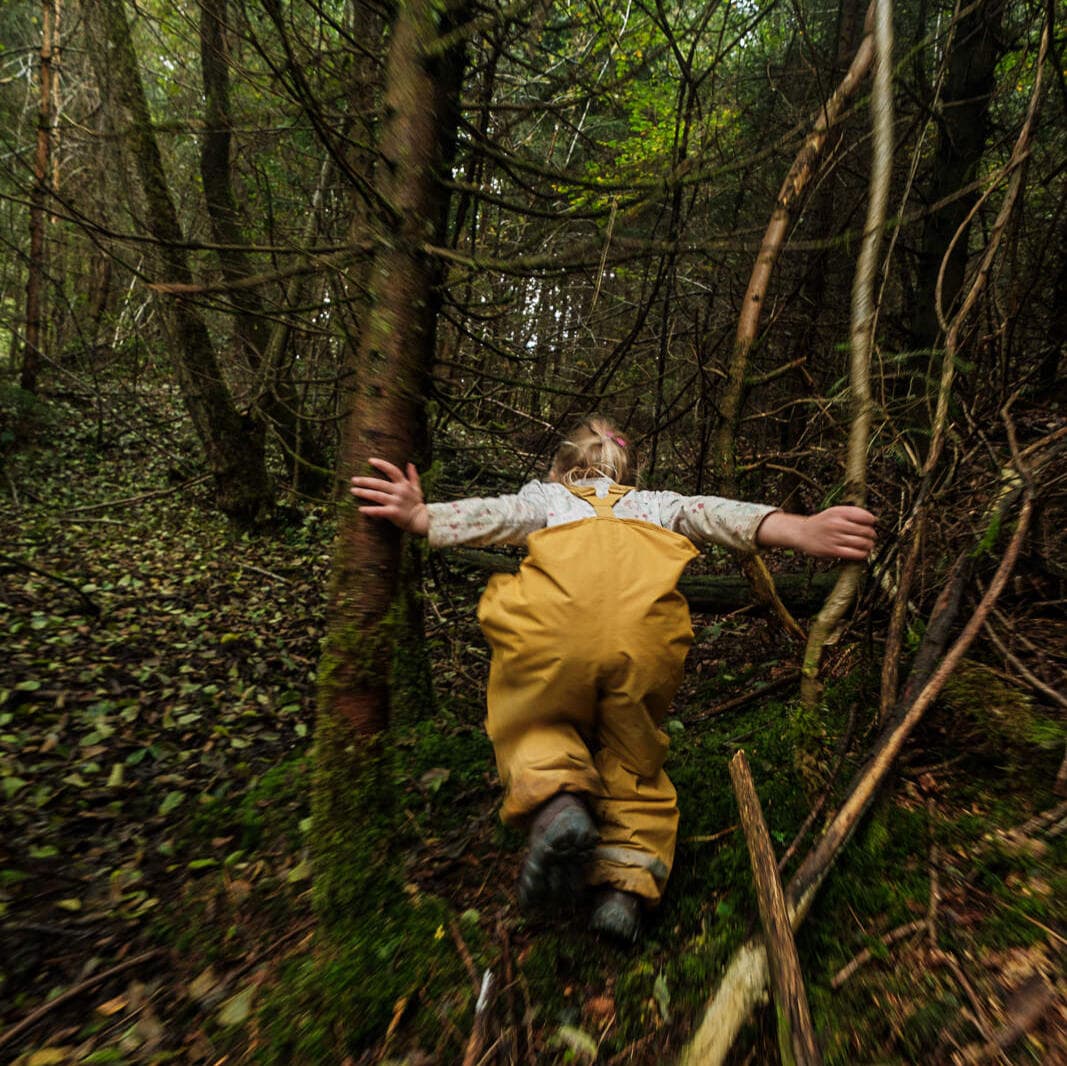 Waldkindergarten — mit Ida — Fotografie von Simon Graf