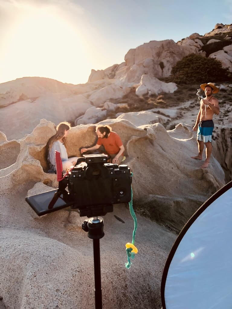 Simon-Lens in action Simon-Lens in action